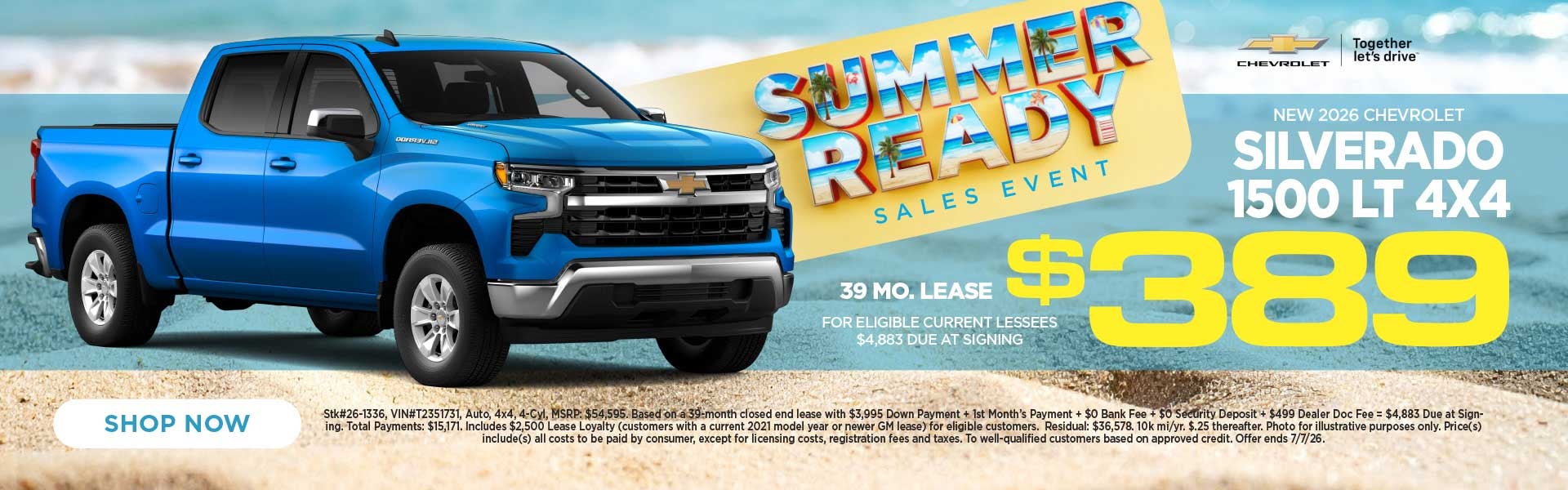 New 2026 Chevrolet Silverado 1500 LT 4x4 $389/39 Month Leas